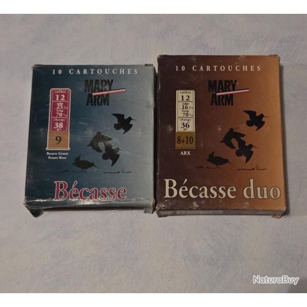 Lot munitions 12/70 Mary Arm Plombs 8+10 et 9