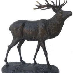 Bronze Cerf grand mod&egrave;le LOVERGREEN
