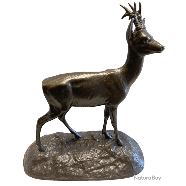 Bronze Chevreuil � l'�coute moyen mod�le LOVERGREEN