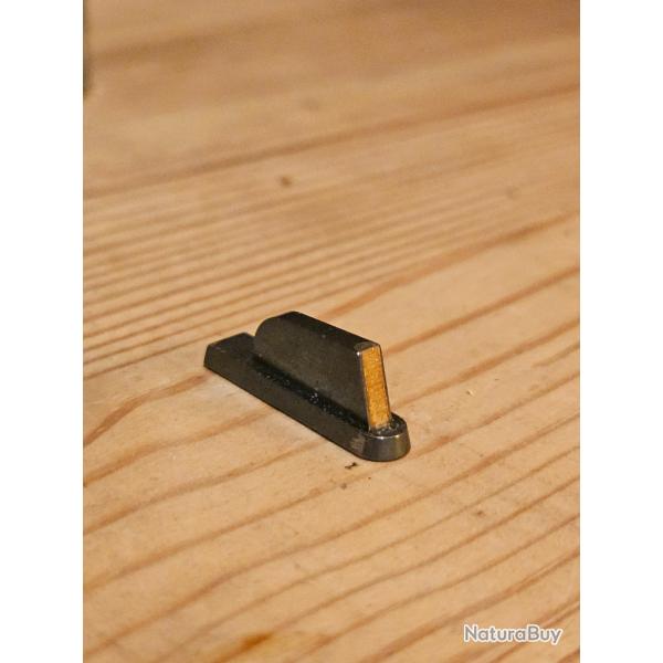 Guidon longitudinal bleui laiton 8mm