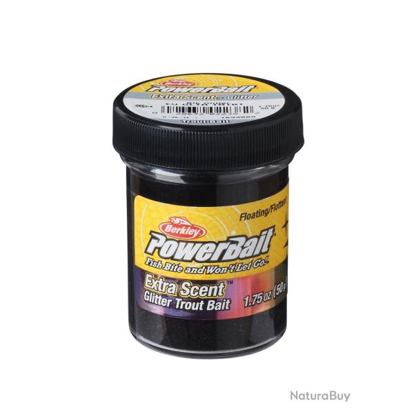 Berkley PowerBait Pte  Truite Glitter Black - 50g (1.75 oz)