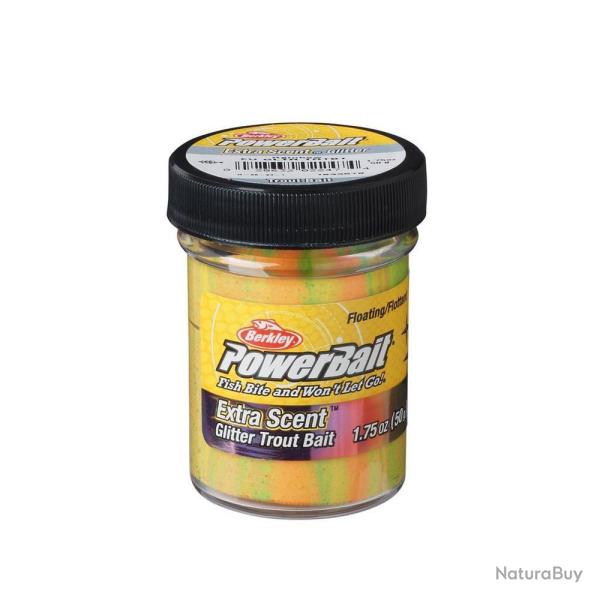 Berkley PowerBait P�te � Truite Glitter Rainbow - 50g (1.75 oz)