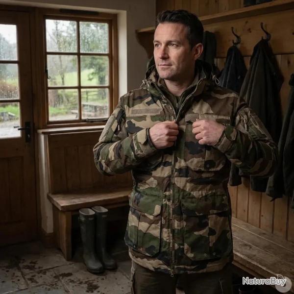 Veste longue Fighter camo de � 3XL