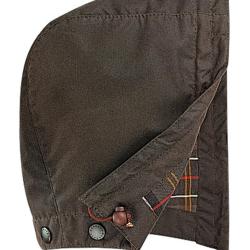 Capuche coton huil&eacute; Classic (Couleur: Olive)