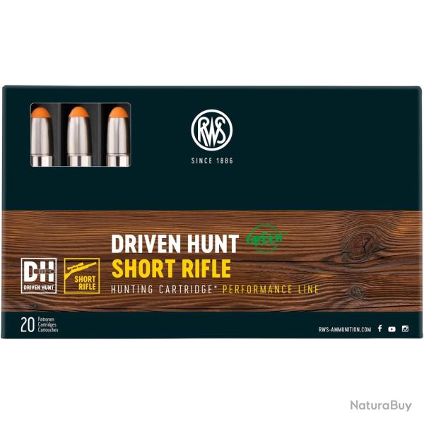 9,3x62 Driven Hunt Short Rifle 16,2g/250grs. (Calibre: 9,3x62)