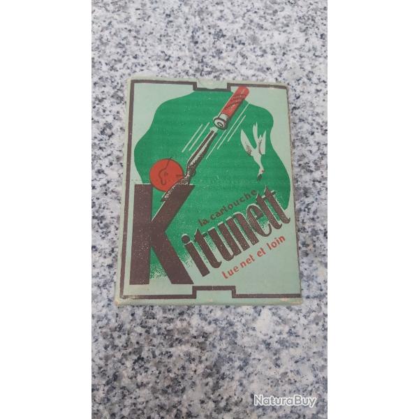 ANCIENNE BOITE DE CARTOUCHES DE CHASSE CAL. 16