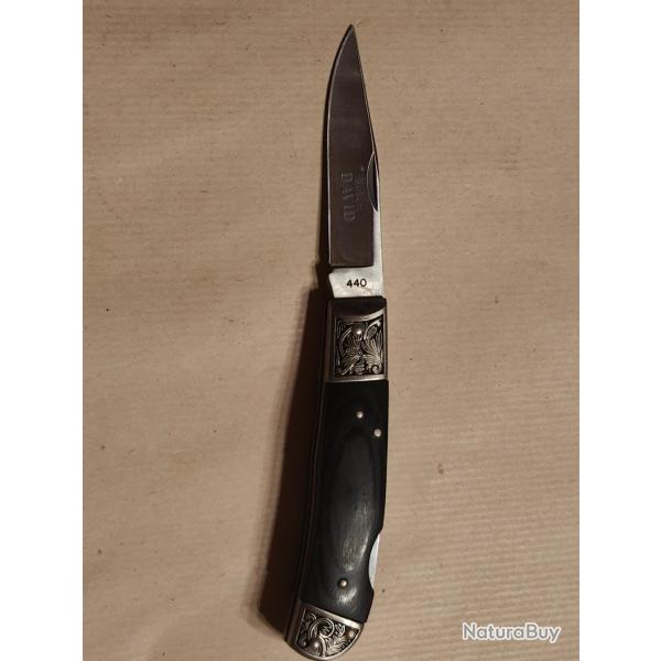 Couteau pliant, collection, Robert David, ouverture facile p9