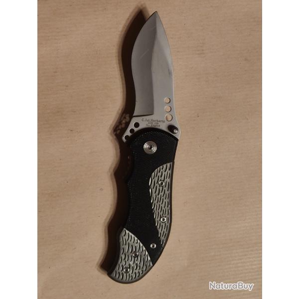 5) Couteau pliant, collection, C Jul Herbertz, ouverture facile, clip ceinture p9