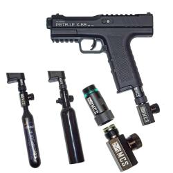 Adapteur 88g et Air comprim&eacute; pour PISTELLE X-68 et tout T4E - Umarex MCS