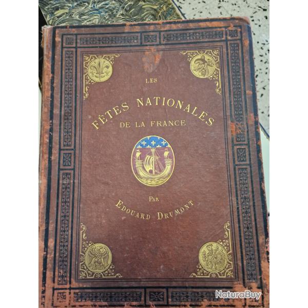 LIVRE FETES NATIONALES DE LA FRANCE