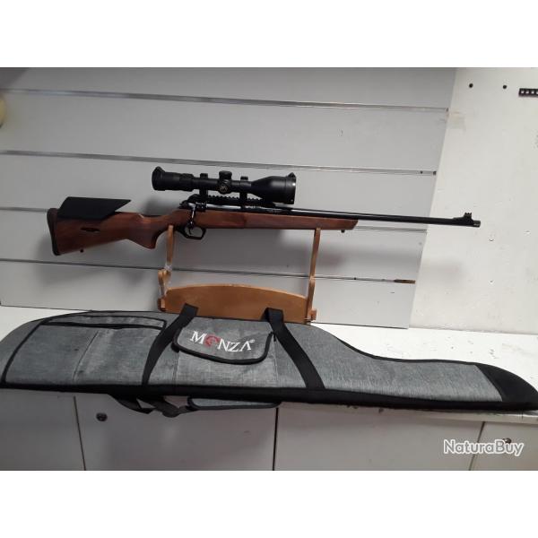 Pack carabine Istanbul silah MONZA cal.30.06spr bois can.56cm + lunette 3-12x62 + fourreau