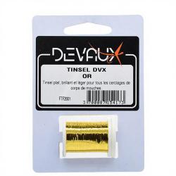Tinsel plat DEVAUX Or