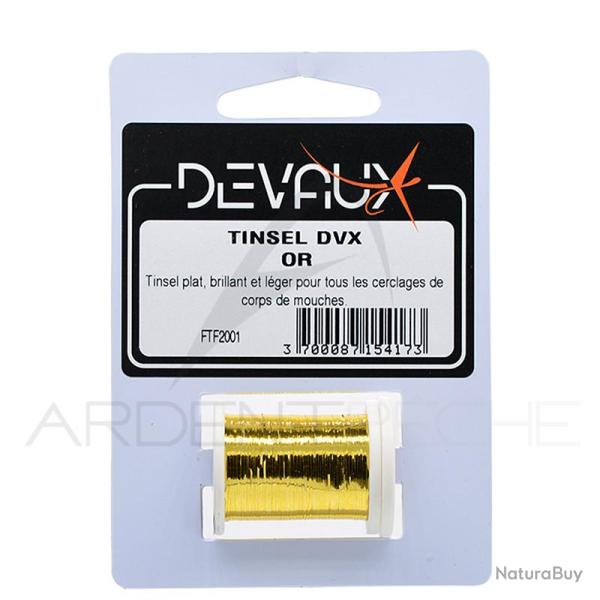 Tinsel plat DEVAUX Or