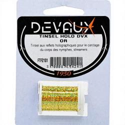 Tinsel holographique DEVAUX or