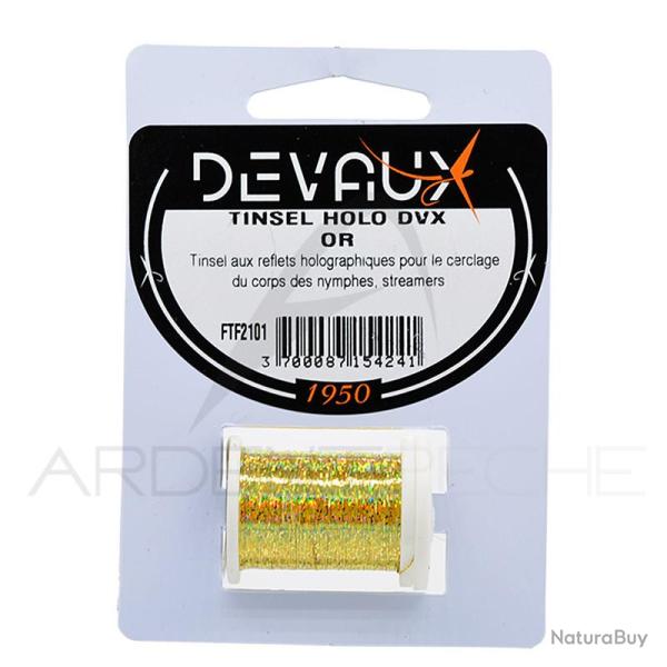 Tinsel holographique DEVAUX or