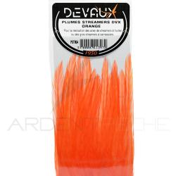 Plumes streamers DEVAUX Orange