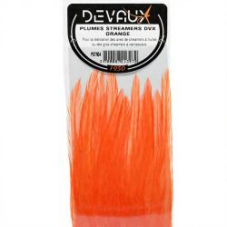 Plumes streamers DEVAUX Orange