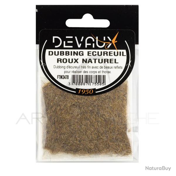 Dubbing DEVAUX Ecureuil Roux naturel