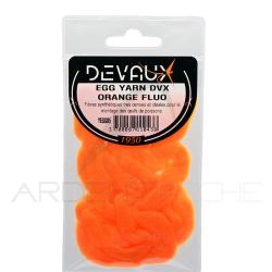 Egg Yarn DEVAUX orange fluo