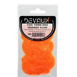 Egg Yarn DEVAUX orange fluo
