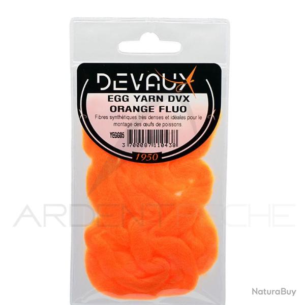 Egg Yarn DEVAUX orange fluo