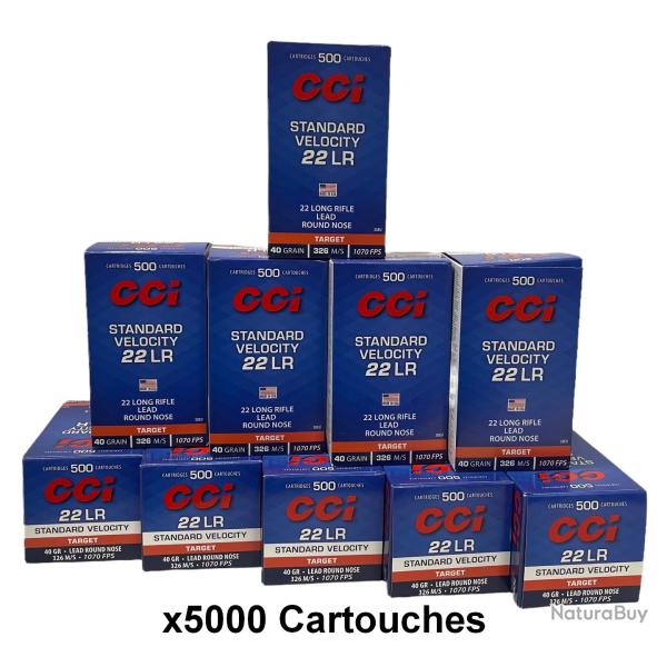 5000 Munitions CCI Standard Cal.22LR
