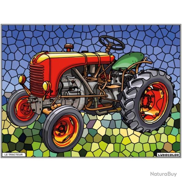 COLORIAGE LE TRACTEUR - LUDOCOLOR