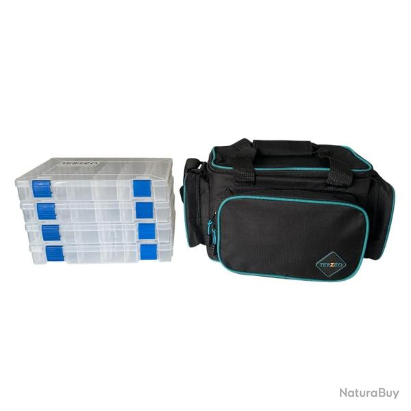 SACOCHE A LEURRE TRZ-C 4 BOITES