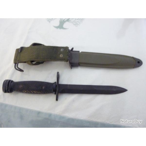 US M 7 POUR M16 VIETNAM + FOURREAU BON ETAT M-14