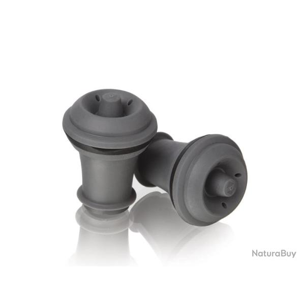 CARTE 2 BOUCHONS VACU VIN WINE STOPPER