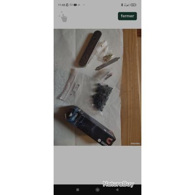 Boîte De Chargement Poudre Noire – Medium, 50 Tubes 2ml + 2 Entonnoirs