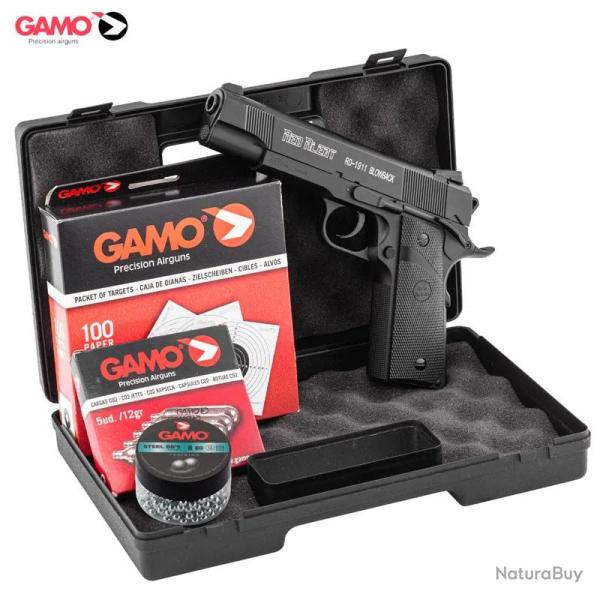 Pack pistolet  plomb Gamo Red Alerte