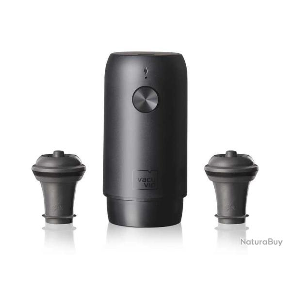 POMPE A VIDE ELECTRIQUE VACU VIN ELECTRIC WINE SAVER NOIRE