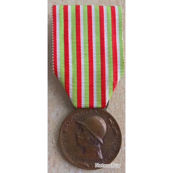 M�daille Italienne comm�morative premi�re guerre mondiale