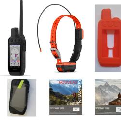 Garmin pack Alpha 300F avec collier T20 + topographie Garmin + verre trempé + coque+ACUFA