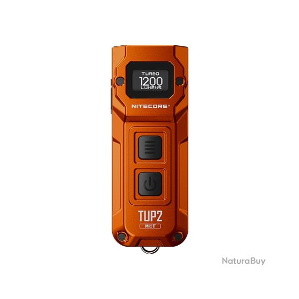 Lampe Nitecore TUP2 compacte - 1200 Lumens - Rsistant IP54 eau poussire - Orange