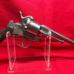 Magnifique r&eacute;volver &agrave; l'&eacute;tat " neuf " en cal. 9 mm -  Fin XIX i&egrave;me si&egrave;cle