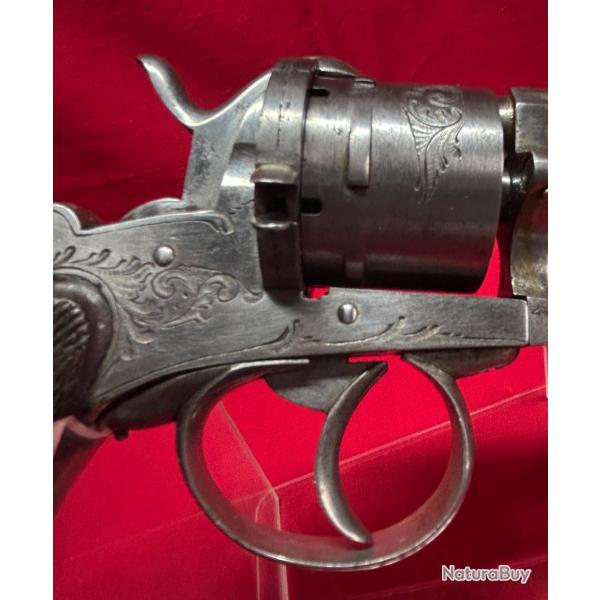 Magnifique rvolver  l'tat " neuf " en cal. 9 mm -  Fin XIX ime sicle