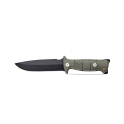 Wildsteer TARASCO OUTDOOR Kaki - Couteau tactique lame epoxy noire (13e RDP)