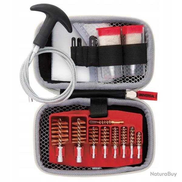 Kit de nettoyage pour armes  feu calibre .22, .45 et 20