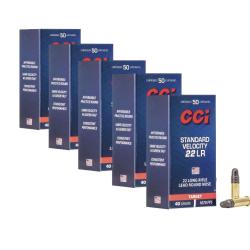 250 BALLES CCI 22LR STANDARD