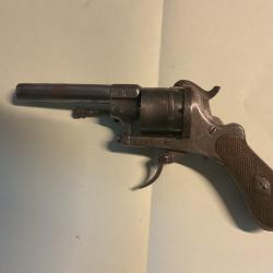 Revolver à broche calibre 7 mm Lefaucheux