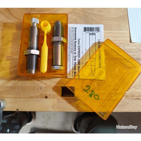 Jeu d'outil 280 rem (7mm express)