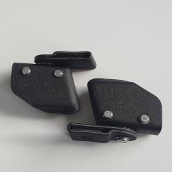 Lot de 2 portes-chargeur rigides et réglables Hoppner & Shumann