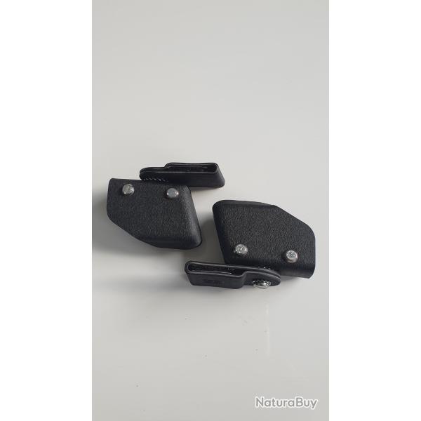 Lot de 2 portes-chargeur rigides et r�glables Hoppner & Shumann