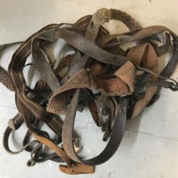 Lot 10 bretelles fusils