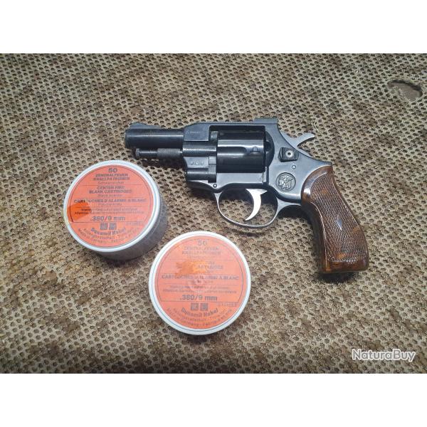 occasion : ARMINIUS modle HW 10 GR cal 380 R  blanc + 89 cartouches  blanc