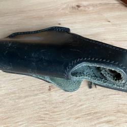 Holster cuir petits pistolets