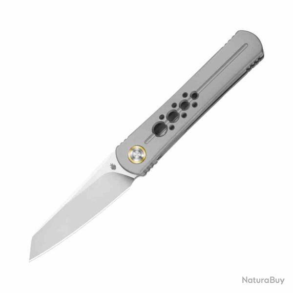 Couteau Kizer Feist 2 X Series Lame Reverse Tanto Acier M390 Manche Titane Frame Lock ZX34992A1