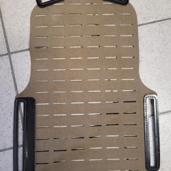 Platine molle porte plaque